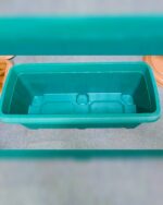 RECTANGLE PLASTIC POT .70 CM WITH BOTTOM TRAY