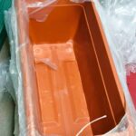 RECTANGLE POT WITH BOTTOM TRAY 80 CM LENGTH.40 CM HEIGHT.