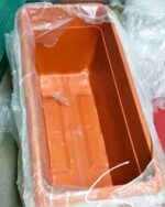 RECTANGLE POT WITH BOTTOM TRAY 80 CM LENGTH.40 CM HEIGHT.