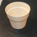PLANT POT (KOLORR) PLASTIC - 18 CM HT , 20CM UPPER DIA .