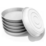 TRAY PLASTIC - WHITE - 20 CM INNER DIAMETER