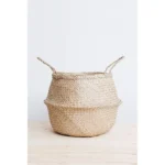 JUTE POT WITH HANDLE