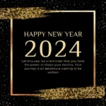 GREETING CARD- HAPPY NEW YEAR WISHES TO YOUR LOVED ONES